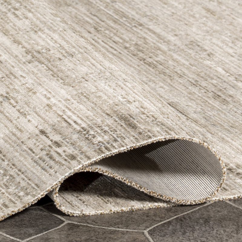 Tapis intérieur / extérieur lavable à la machine Lotus, Tapis de couloir 2 pi 8 po x 8 pi