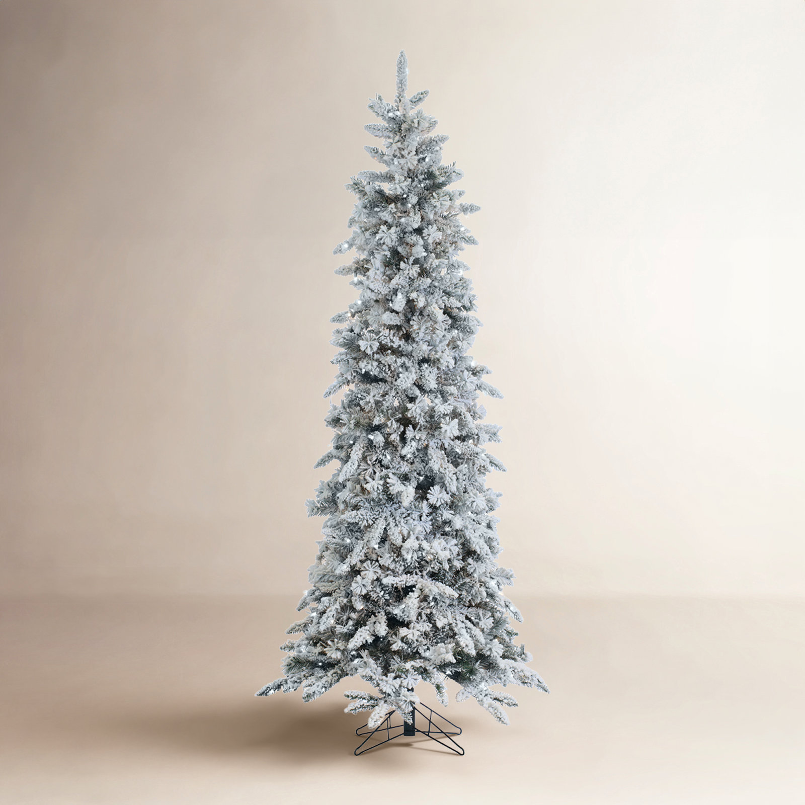 90' Lighted Artificial Pine Christmas Tree