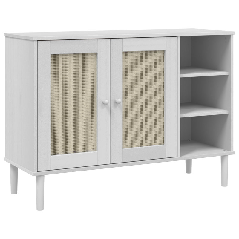 Myroslav 112cm Sideboard, White