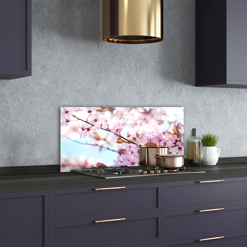 Litsa 50cm W x 100cm L Glass Peel and Stick Panel