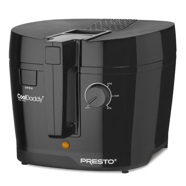 Buy Presto GranPappy Electric Deep Fryer 4.5 Qt., Black