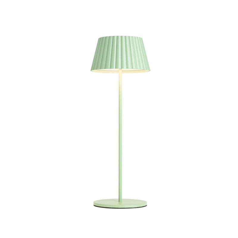 Dario LED Standard Table Lamp, Sage Green