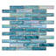 Kaleido Brotto 11" x 11" Glass Brick Joint Mosaic Wall & Floor Tile