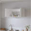 Armoire murale blanche 2 portes