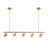 5-Light LED Track Lighting Kit with Adjustable Heads
