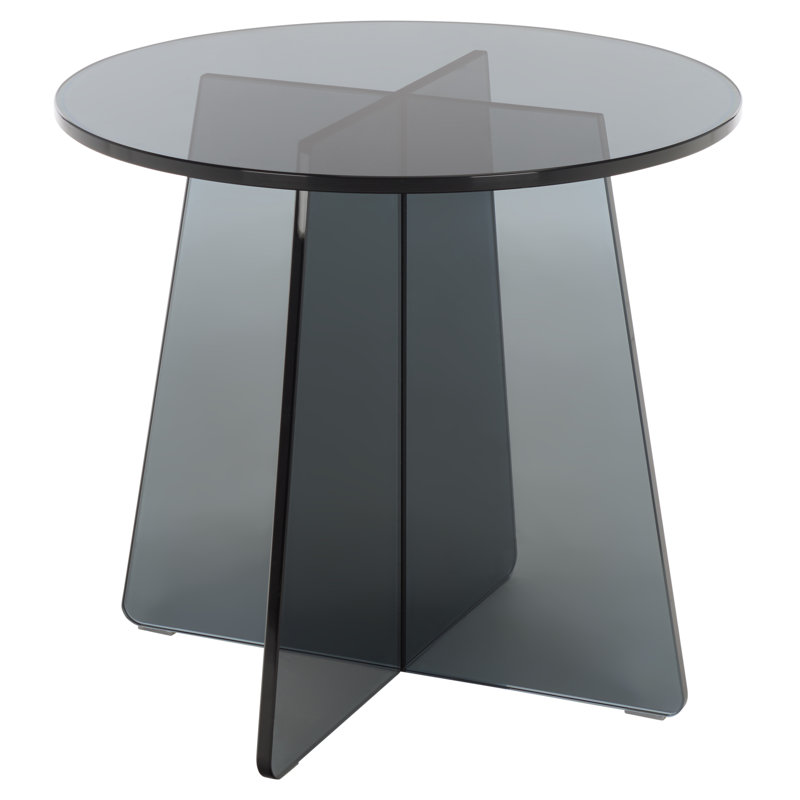 Latika Tinted Glass Accent Table