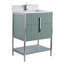 Meuble-lavabo moderne avec plateau en pierre Serenity-30652342-30652352-30652377