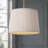13'' W Pleated Shade Pendant Light