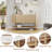 53.5'' Console Table With Marble Top-35313732