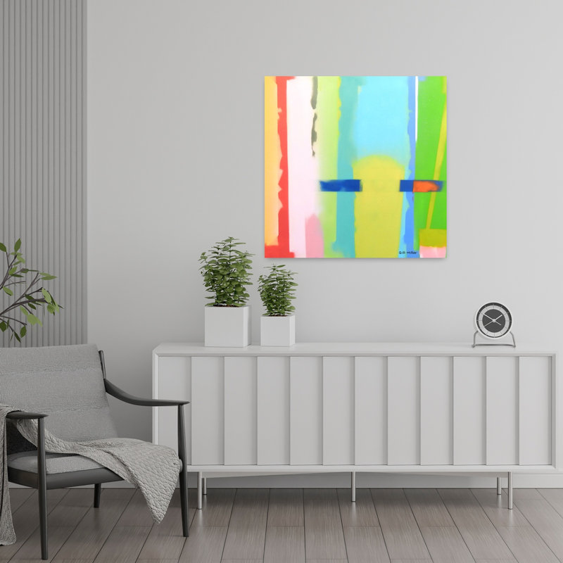 Urban Urban 11, art abstrait urbain contemporain, H 24 po x l 24 po