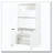 Compact Kitchen Pantry Buffet with Foldable Workstation-231609681