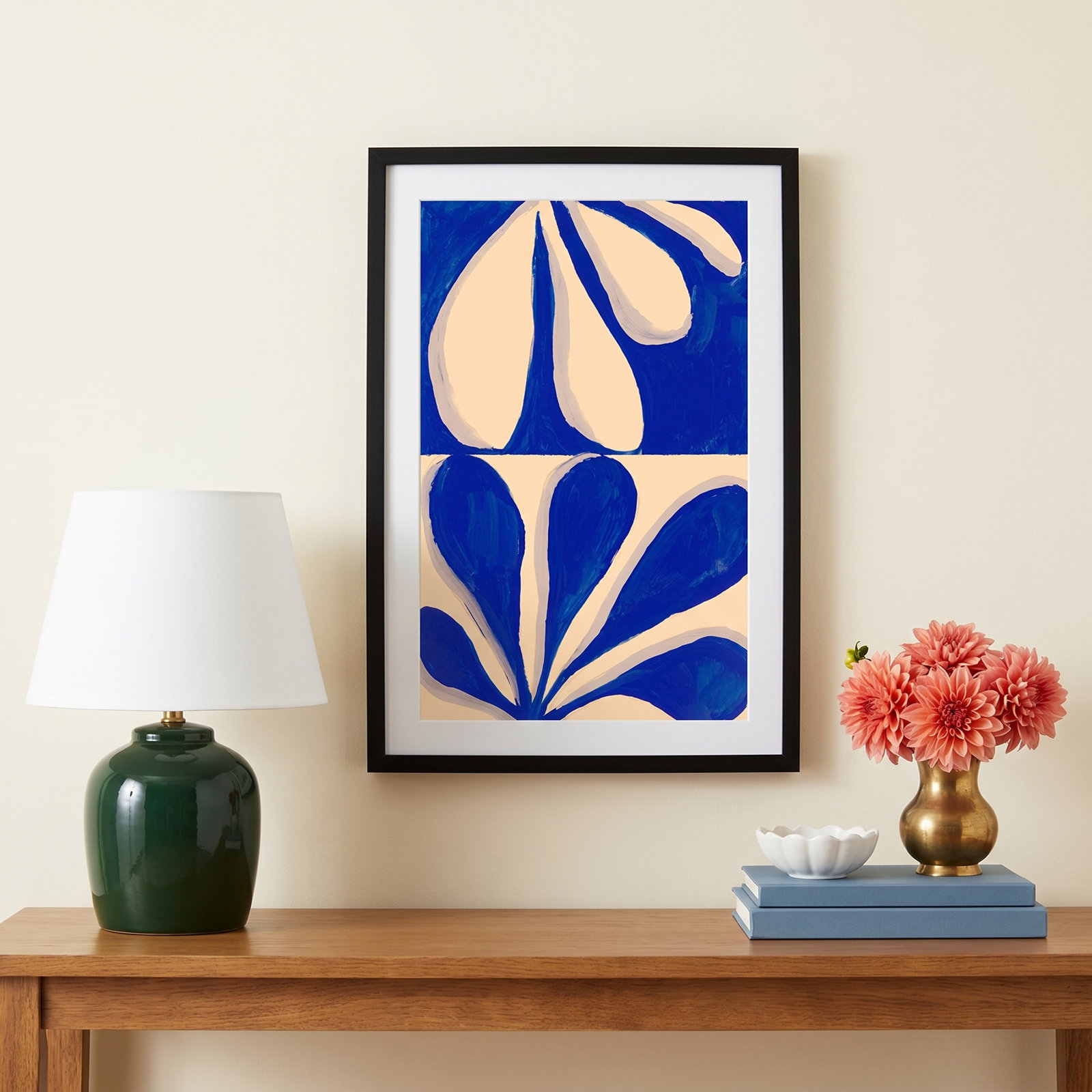 Vice Versa Print by Andrea Stokes, Black Framed, 17.5" W x 25" H