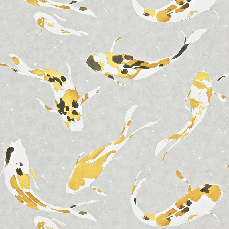 1005m x 68.6cm Wallpaper Roll, Saffron