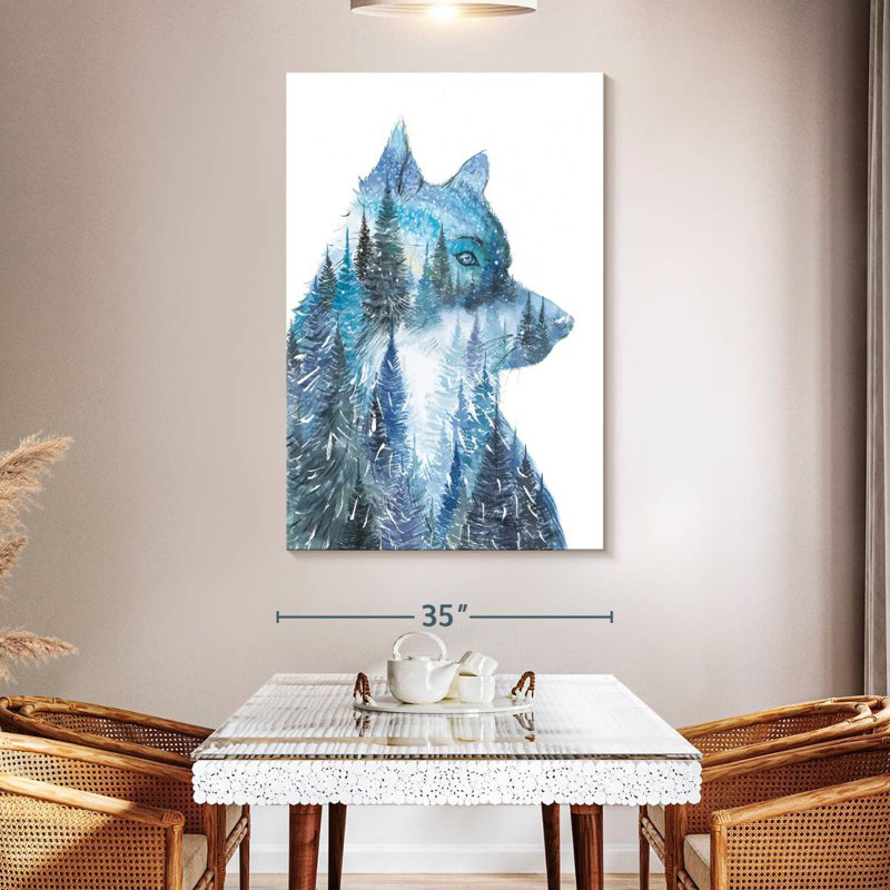Loup Brampt, H 51 po x l 34 po