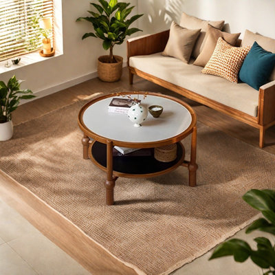 Table basse de style rétro français
