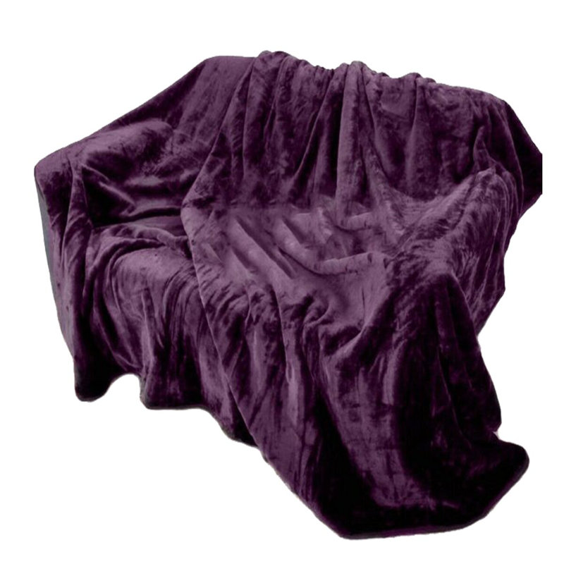 Cody Throw, Aubergine, W200cm x L240cm