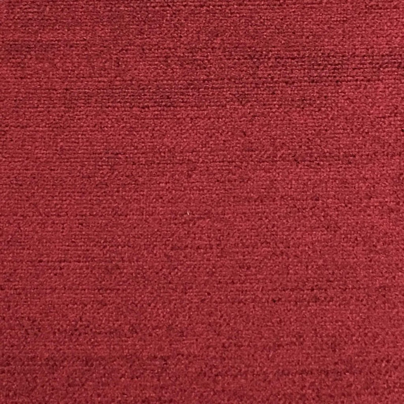 Majestic-Queen Shany Cotton Plain Velvet Fabric, Burgundy