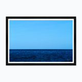 Two Shades Of Blue On The Horizon Print by Tim Klein