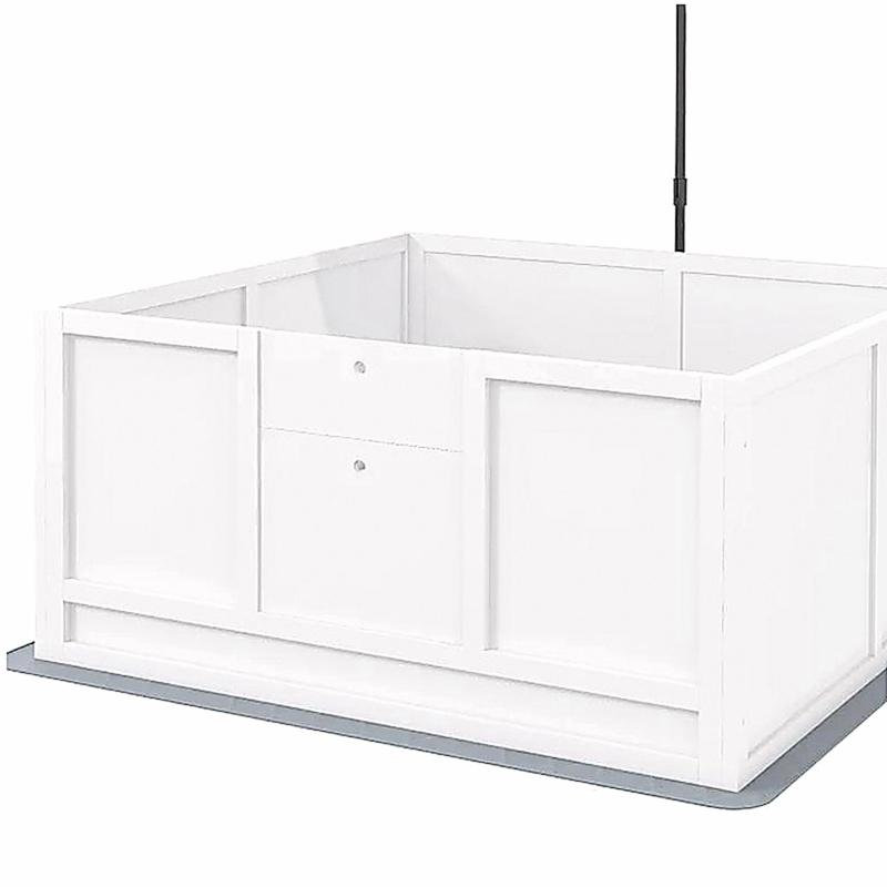 Boîte pour chien spacieuse, boîte de mise bas spacieuse, boîte pour animal de compagnie, 19.8" H x 40.99" W x 39.3" D