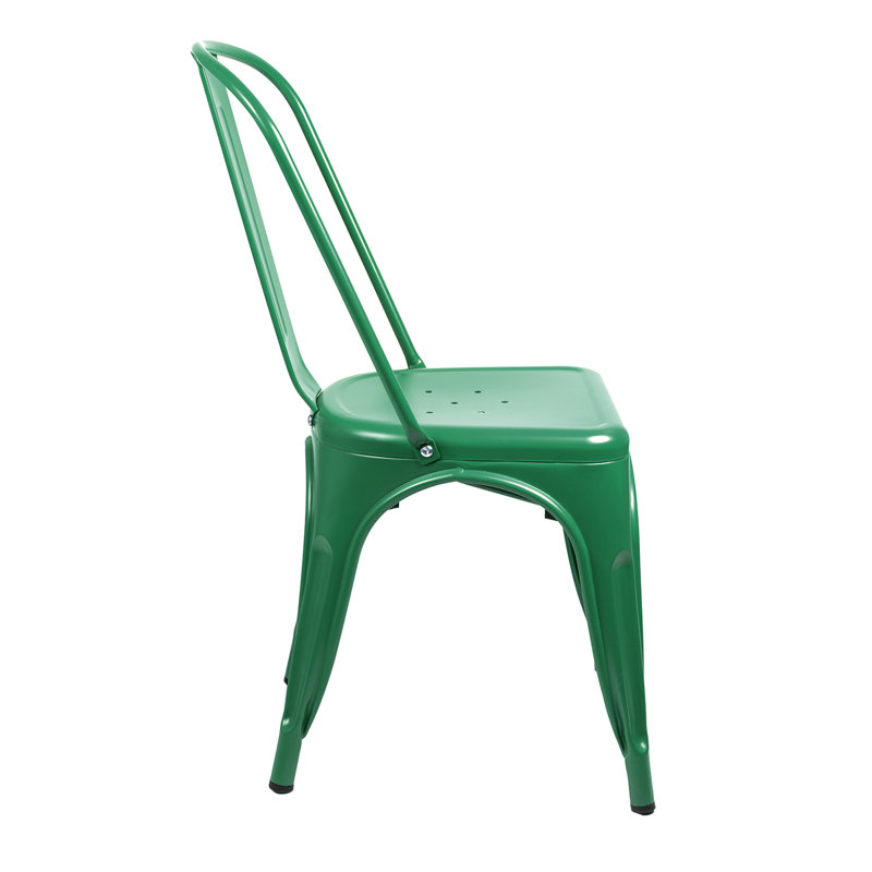 Chaise d'appoint Borowski, Vert