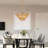 24" Modern 5-Layer Woven Hemp Rope Chandelier