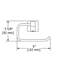Zendo™ Wall Mount Single Toilet Paper Holder-49091334