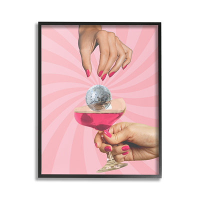 DiscoBallCocktailGicleeArtbyLil'Rue