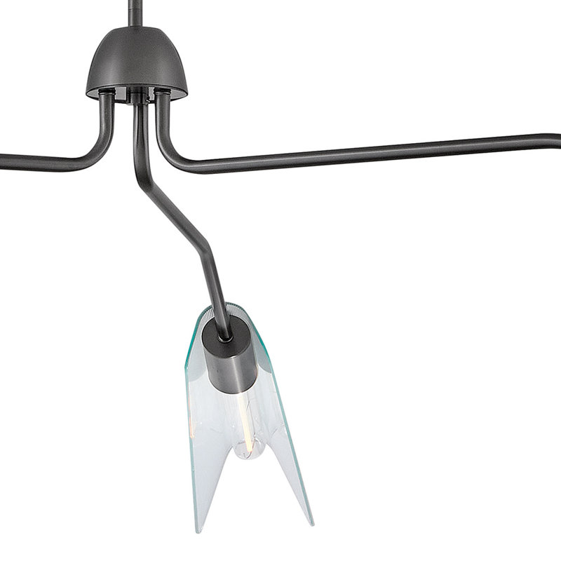 Hinkley Altman Chandelier, Gunmetal