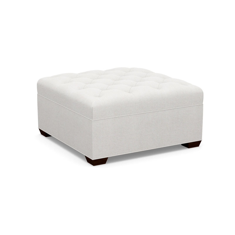 Square Ottoman, Walnut, 9637-86