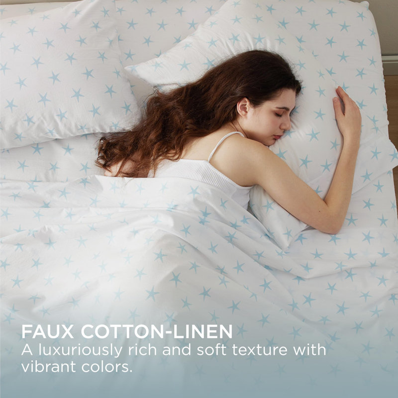 Draps de flanelle Holiday Vibe for Your Home, Ensemble de drap très grand avec un drap-housse e