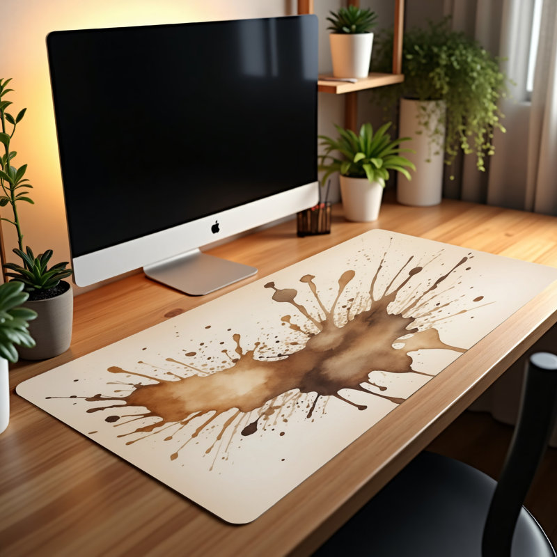 Polyester Desk Pad, 23.6x13.8