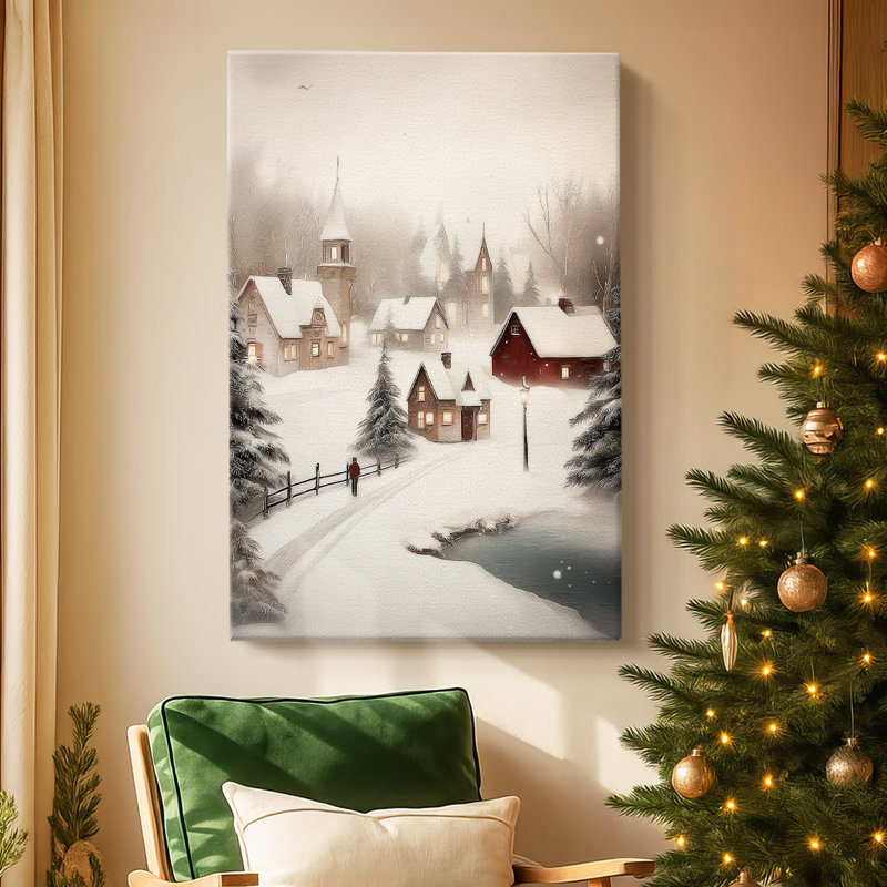 Toile tendue Frostlit Carol-Premium Gallery, H 48 po x l 32 po
