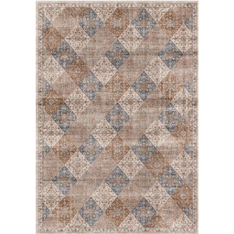 Tapis rectangulaire Larwa, Rectangle 6 pi 7 po x 9 pi 6 po