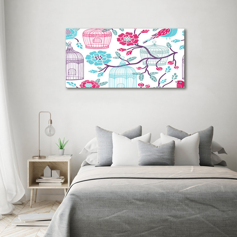 Bird Cages - Wrapped Canvas Print