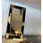 American-Style Vintage Cowhide Wooden Frame High-Definition Full-Length Mirror-984795216