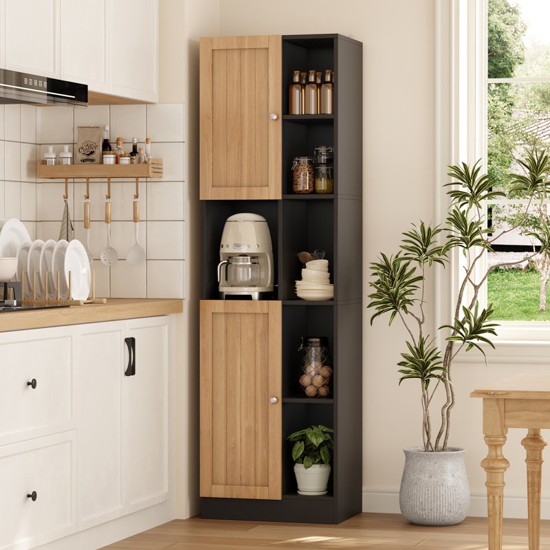170cm Kitchen Pantry, Natural