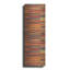  «Spice Stripes Panel 2» par Cheryl Warrick, art mural en métal-1486805026