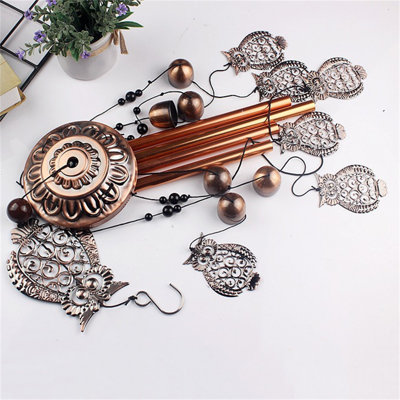 Owl Wind Chimes For Outside, Owl Gifts For Women Mom Grandma Friend, 35IN Windchimes Outdoors Owls Garden Patio Porch Decor