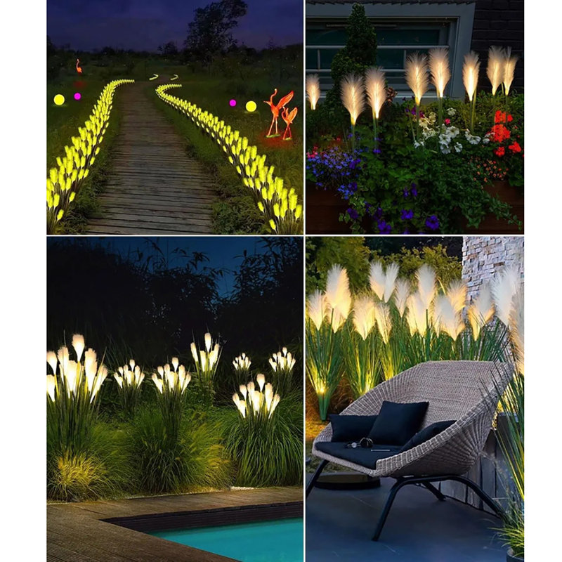 Éclairage solaire de jardin - Panneau solaire à haute efficacité, décoration de patio / cour / jardin, cadeau pour maman essentiel