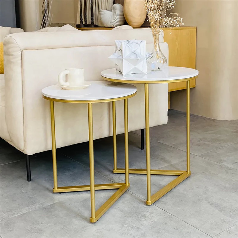 Ensemble de table d'appoint moderne Modern