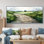 «Greens And Dreams Golf Course Landscape IV», art sur toile de golf