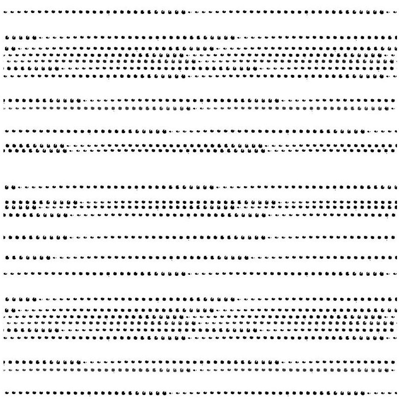 Morse Code Polka Dots Peel & Stick Wallpaper Roll by Jamie Graney, White/Black