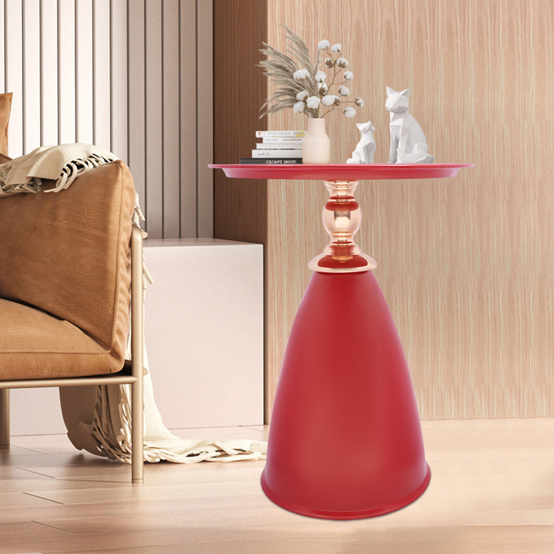 Table de bout Kemorah,  Rouge