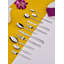 Cuillère à thé en acier inoxydable Clista | Argent | 5,63 po | paquet de 12
