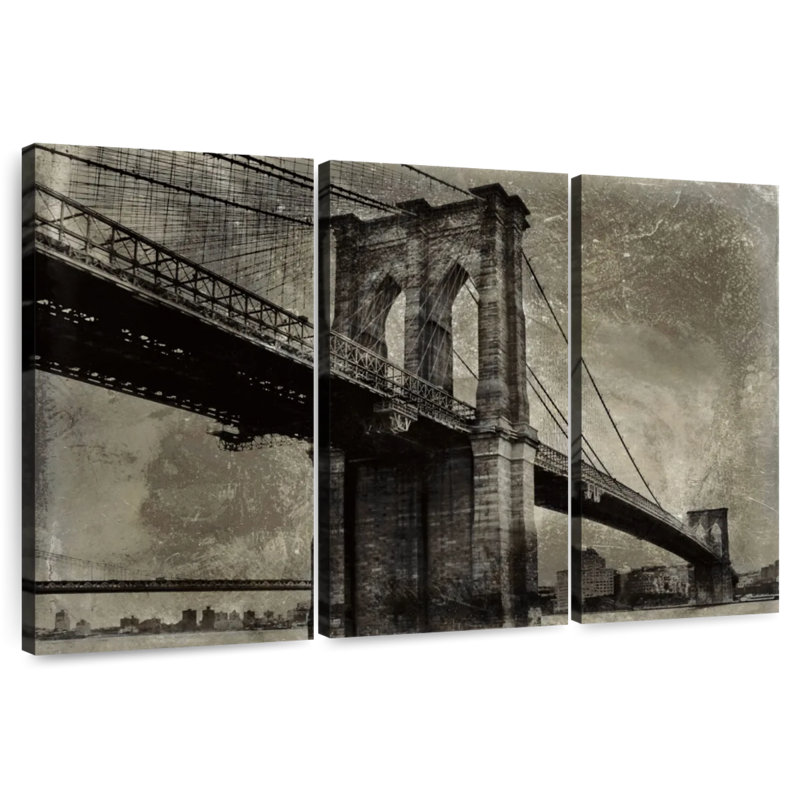 Lilie Bridge I, 48" H x 74" W