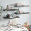 Arsis 4 Piece Metal Floating Shelf-674972823-674972821