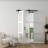 3 Lite Frosted Glass Prefinished Bi-Fold Barn Door With Hardware Kit, Assembly required-100027654-113761479