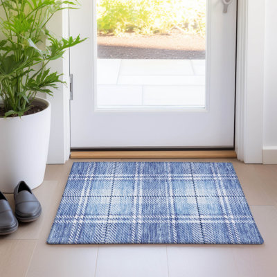 Premium Machine Washable Prisco Denim Rug