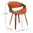 Clarissa Bhavya Upholstered Arm Chair-1190903500
