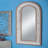Mikayla Arch Wood Accent Mirror